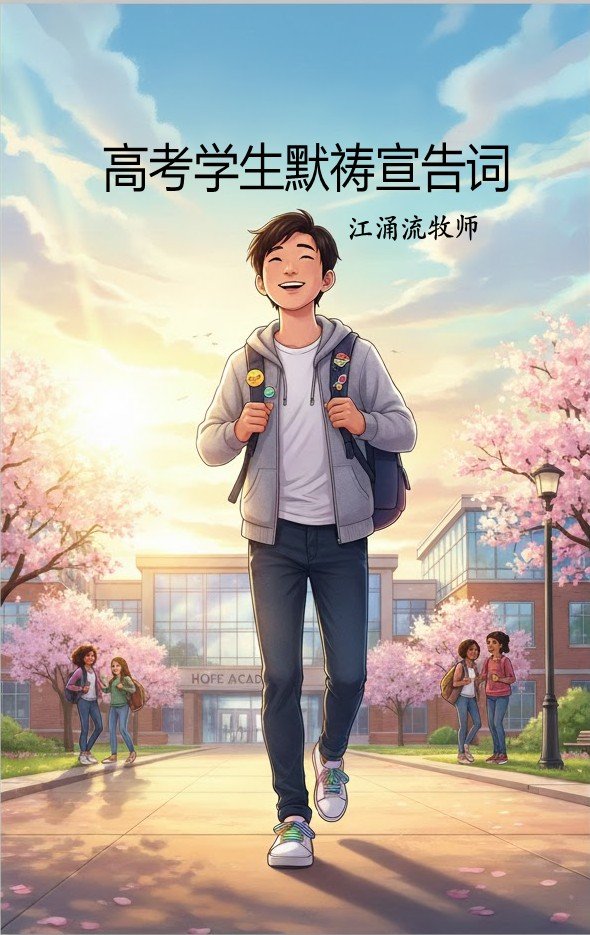 高考考生默祷宣告词