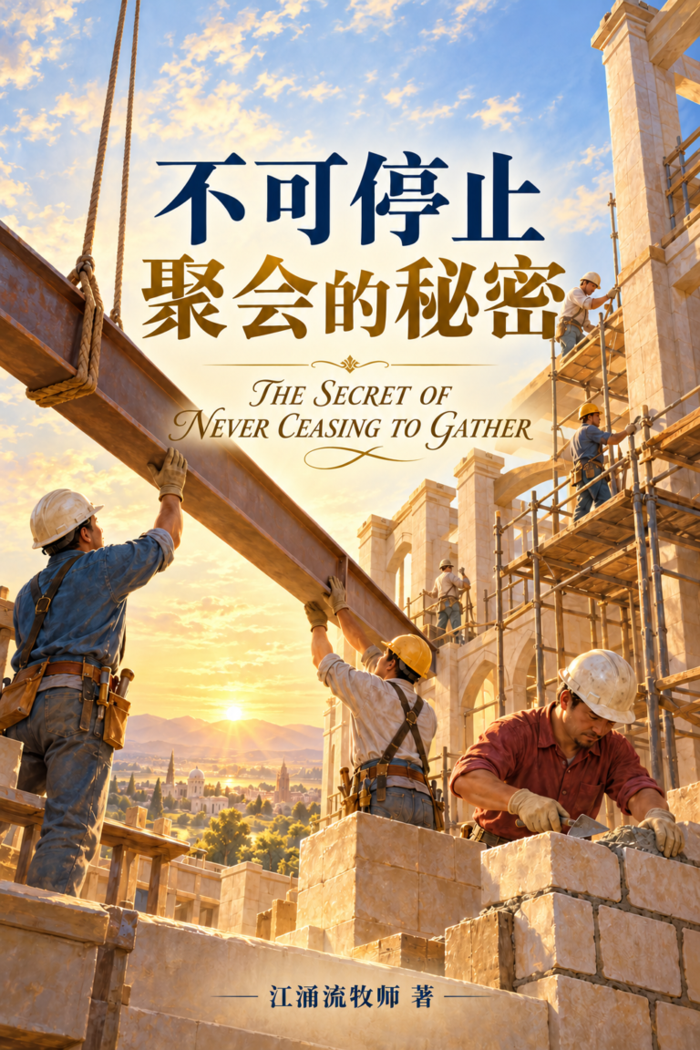 不可停止聚会的秘密 江涌流牧师著