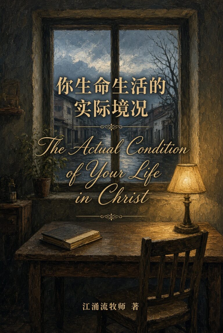 你生命生活的实际境况 江涌流牧师 著