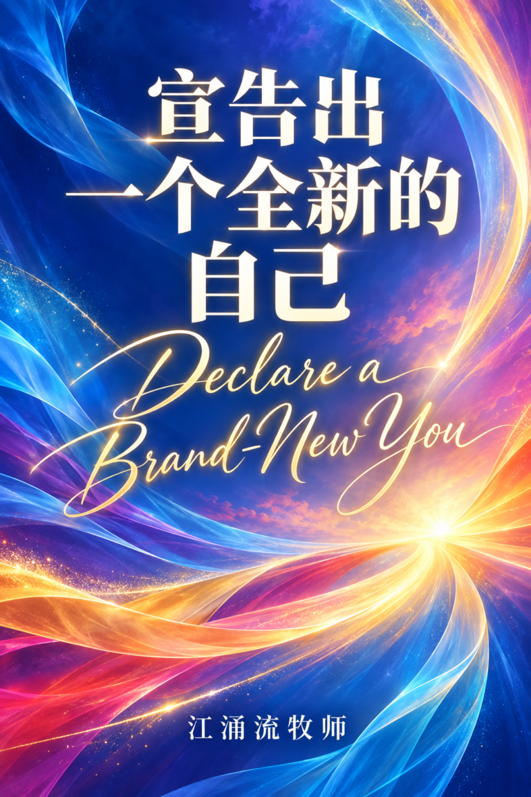 宣告出一个全新的自己 江涌流牧师著