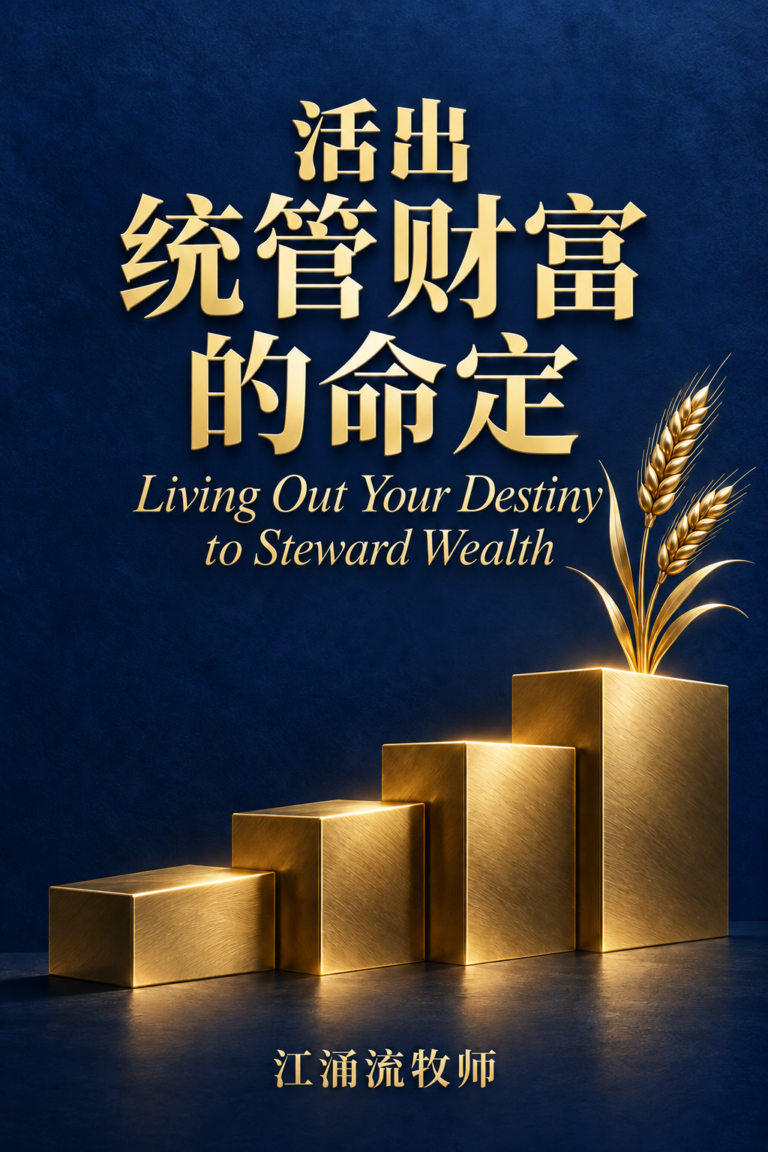 活出统管财富的命定 江涌流牧师 著