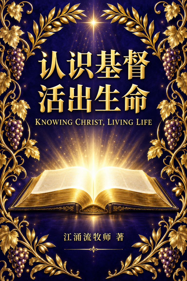 认识基督 活出生命 江涌流牧师著